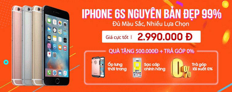 iPhone 6S 16GB Cũ Nguyên Bản