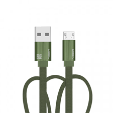 Cáp MicroUSB Dây Dù Dẹt Đầu Kim Loại VGM260