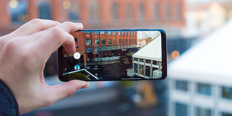 Camera điện thoại Galaxy S9+ Vang Đỏ